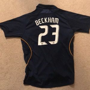 Adidas Beckham LA Galaxy soccer Jersey boys large